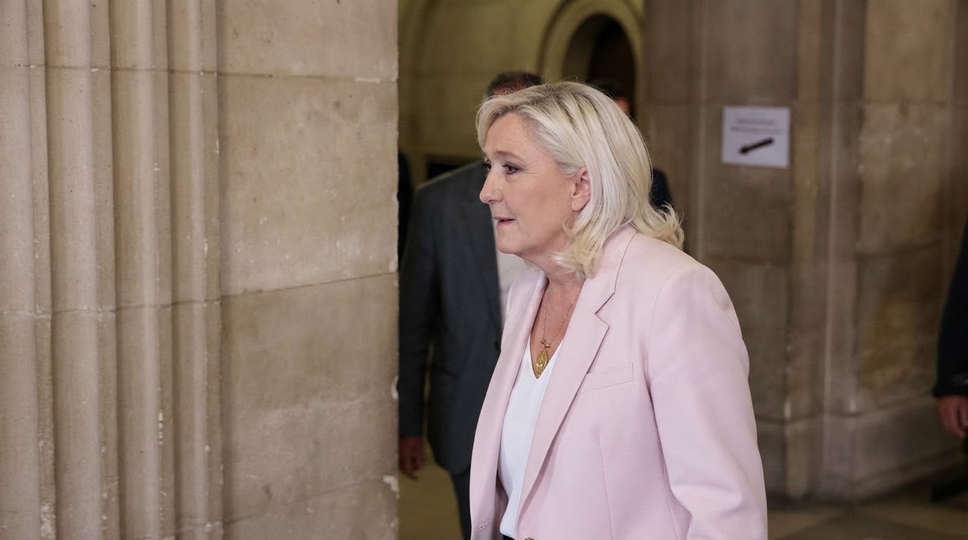 Marine Le Pen found guilty, but court clears way for presidential run if she wears tag