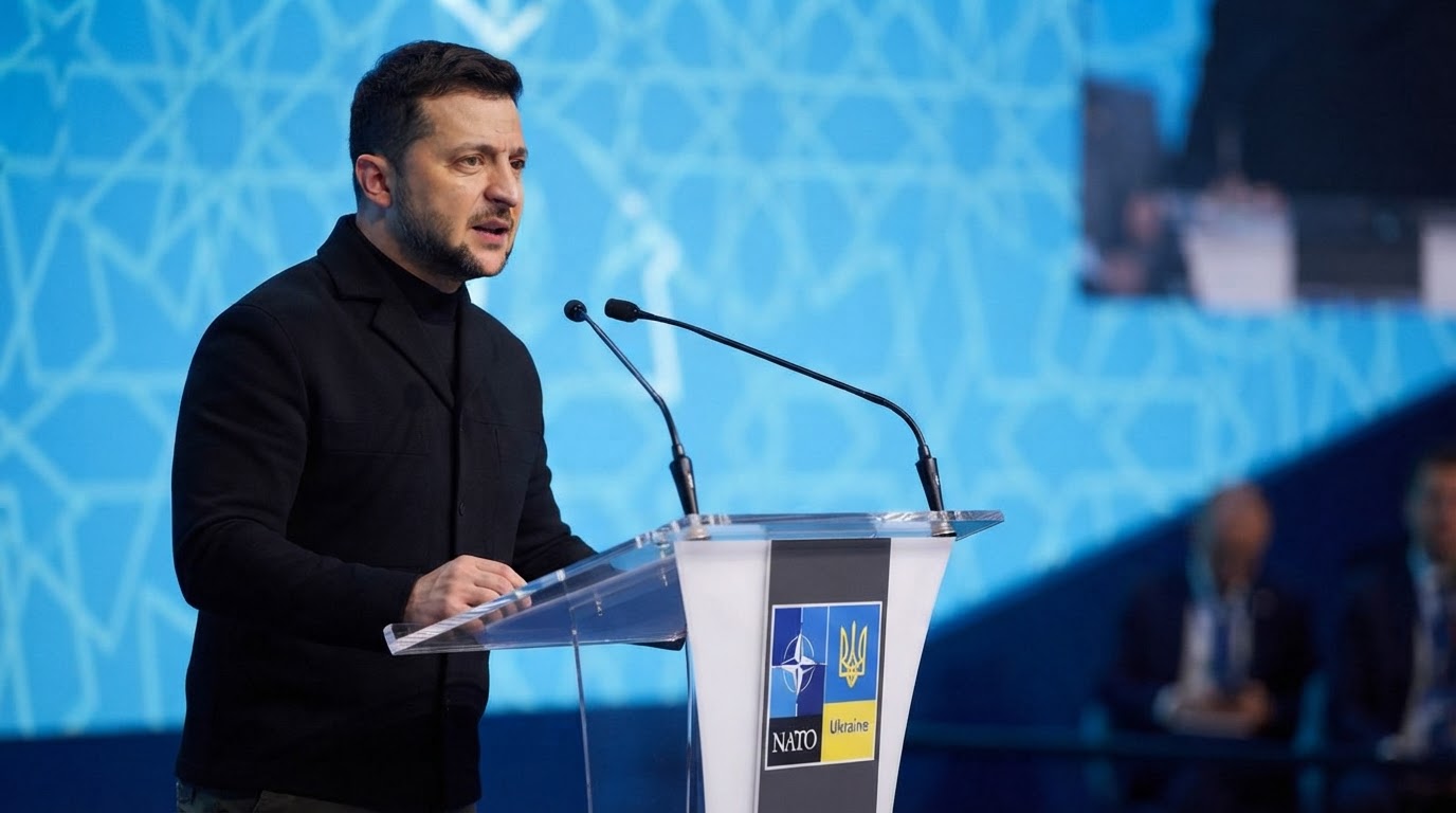 Zelensky presses Nato for air defence systems after intense Russian strikes