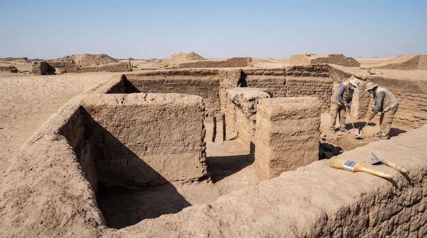 Archaeologists uncover ancient Byzantine city in Egypt’s western desert
